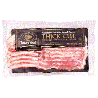 Boar's Head  naturally smoked thick cut sliced bacon 12oz