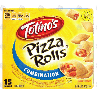 Totino's Pizza Rolls combination pizza rolls, 15-count 7.5-oz