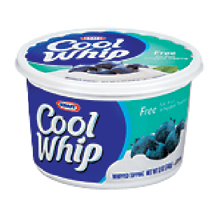 Kraft Cool Whip fat free whipped topping 12-oz