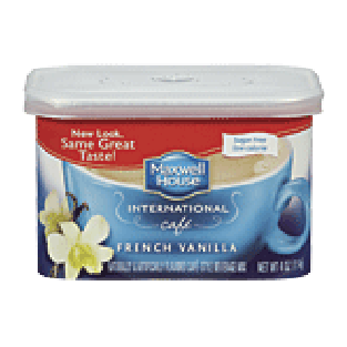 Maxwell House International Cafe sugar free french vanilla flavore4-oz