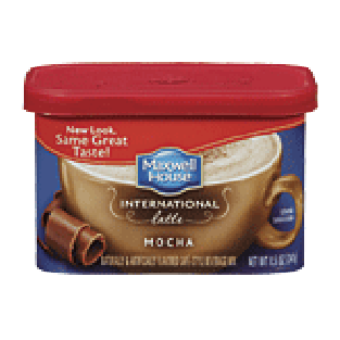 Maxwell House International Cafe mocha latte cafe-style beverage 8.5oz