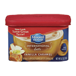 Maxwell House International Latte vanilla caramel flavored cafe-8.7-oz