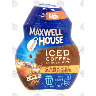 Maxwell House Iced Coffee Concentrate caramel flavored coffe1.67-fl oz