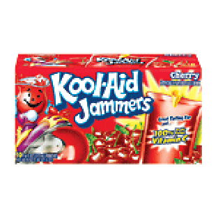 Kool-Aid Jammers cherry flavored juice drink, 10 6-fl. oz. pouc60fl oz