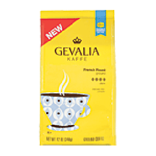 Gevalia Kaffe french roast dark ground coffee 12-oz