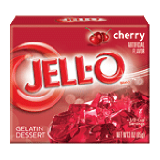 Jell-o Gelatin Dessert Cherry 3oz