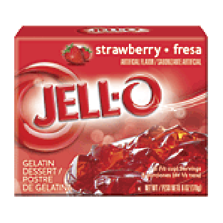Jell-o Gelatin Dessert Strawberry 6oz