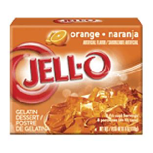 Jell-o Gelatin Dessert Orange 6oz