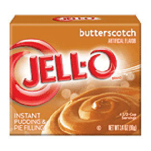 Jell-o Pudding & Pie Filling Instant Butterscotch 3.4oz