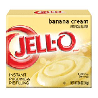 Jell-o Pudding & Pie Filling Instant Banana Cream 3.4oz