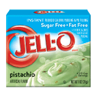 Jell-o Pudding & Pie Filling Instant Pistachio Sugar Free & Fat Fre1oz