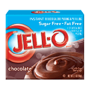 Jell-o Pudding & Pie Filling Instant Chocolate Sugar Free & Fat F2.1oz