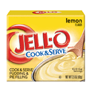 Jell-o Pudding & Pie Filling Lemon Cook & Serve 2.9oz