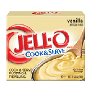 Jell-o Pudding & Pie Filling Vanilla Cook & Serve 4.6oz