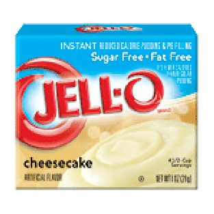 Jell-o Pudding & Pie Filling Instant Cheesecake Sugar Free & Fat Fr1oz