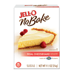Jell-o Dessert Mix Real Cheesecake No Bake 11.1oz