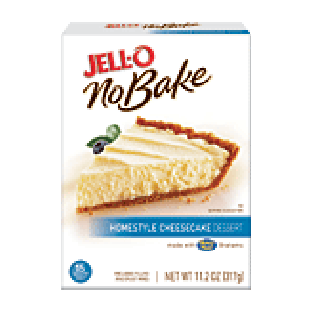 Jell-o Dessert Mix Homestyle Cheesecake No Bake 11.2oz