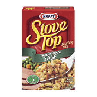 Stove Top Stove Top traditional sage stuffing mix  6oz