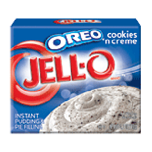 Jell-o Pudding & Pie Filling Instant Oreo Cookies 'n Cream w/Cook4.2oz