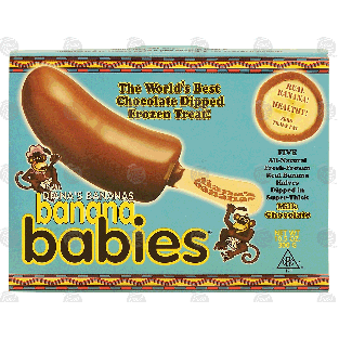 Diana's Bananas banana babies banana halves in milk chocolate, 10.5-oz