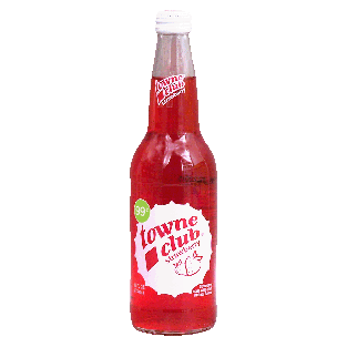 towne club  strawberry soda with other natural flavors 16fl oz