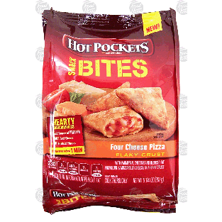 Nestle Hot Pockets snack bites; four cheese pizza, flaky crust 9.25-oz