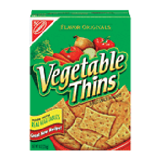 Nabisco Vegetable Thins baked snack crackers 8oz