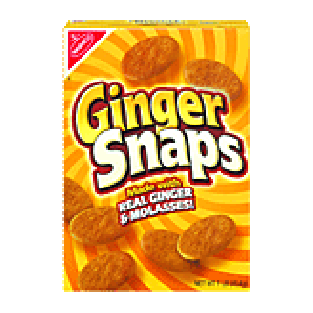 Nabisco  ginger snaps, made with real ginger & molasses 16oz