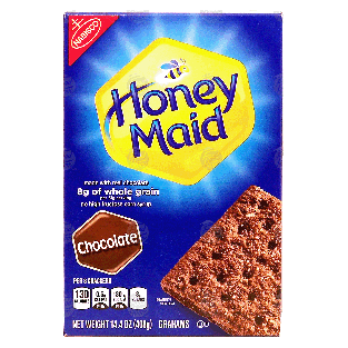 Nabisco Honey Maid grahams made with real chocolate 14.4oz