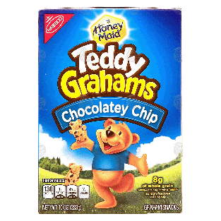 Nabisco Honey Maid teddy grahams, chocolatey chip graham snacks 10oz