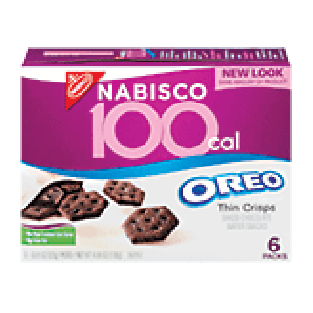 Nabisco 100 cal Chips Ahoy! thin crisps, 6 packs 4.86oz