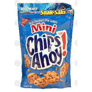 Nabisco Chips Ahoy! snak-saks; mini chocolate chip cookies 8oz