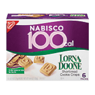 Nabisco 100 cal Lorna Doone Shortbread 6 Pk 4.44oz