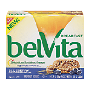 Nabisco Belvita breakfast biscuits, blueberry, 5 packs 8.8oz