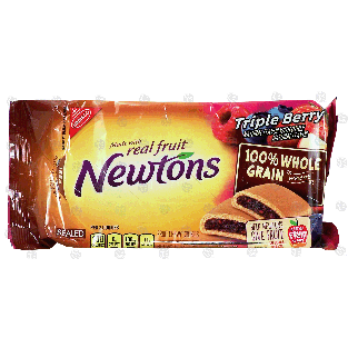 Nabisco Newtons fruit chewy cookies, triple berry, 100% whole whea12oz