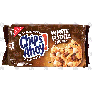 Nabisco Chips Ahoy! white fudge chunky crunchy cookies 11.75oz