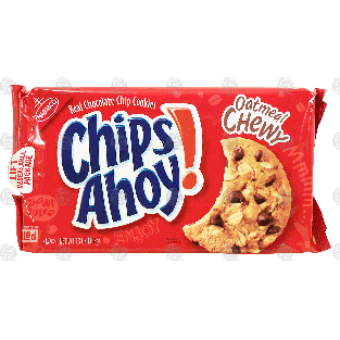 Nabisco Chips Ahoy! oatmeal chewy, real chocolate chip cookies 13oz