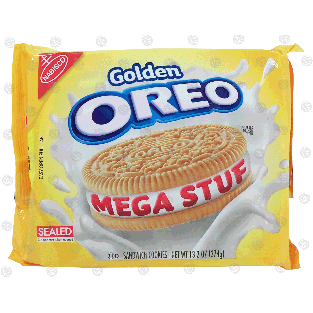Nabisco Oreo golden mega stuf oreo 13.2oz
