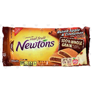 Nabisco Newtons fruit chewy cookies, baked apple cinnamon, 100% wh12oz