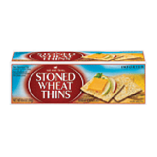 Red Oval Farms Stoned Wheat Thins wheat crackers, imported 10.6oz