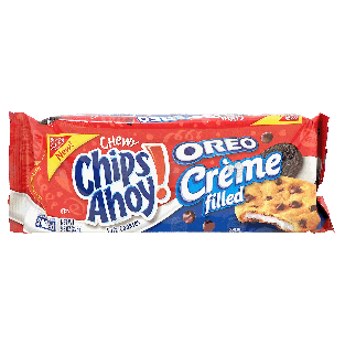 Nabisco Chips Ahoy! chewy soft chocolate chip cookies filled with9.6oz