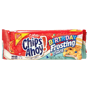 Nabisco Chips Ahoy! chewy soft chocolate chip cookies filled with9.6oz