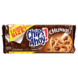 Nabisco Chips Ahoy! crunchy cookies with chunky chocolate chips 18oz