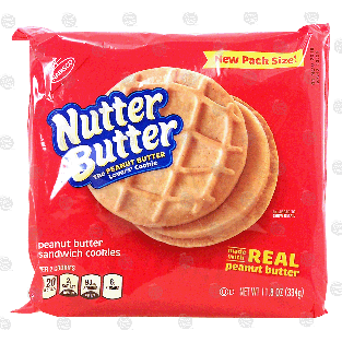 Nabisco Nutter Butter peanut butter sandwich cookies 11.8oz