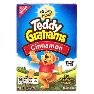 Nabisco Honey Maid teddy grahams; cinnamon graham snacks 10oz