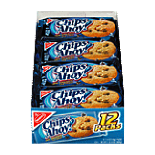 Nabisco Chips Ahoy Chocolate Chip 12 Ct Single Serve Packs 16.8oz