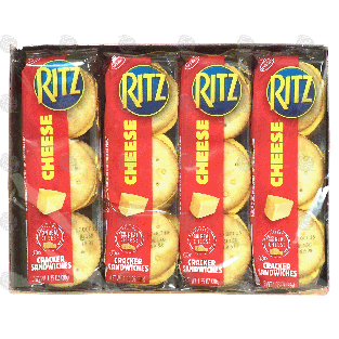 Nabisco  crackers w/Real Cheese 8 Ct Single Serve 10.8oz
