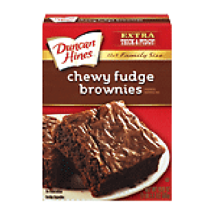 Duncan Hines Brownies Family Style Chewy Fudge 21oz