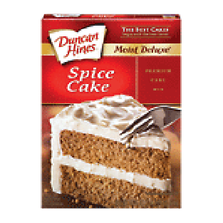 Duncan Hines Moist Deluxe spice cake premium cake mix 18.25oz