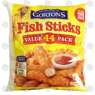 Gorton's Fish Sticks Crunchy Golden 44 Ct Value Pk 24.5oz